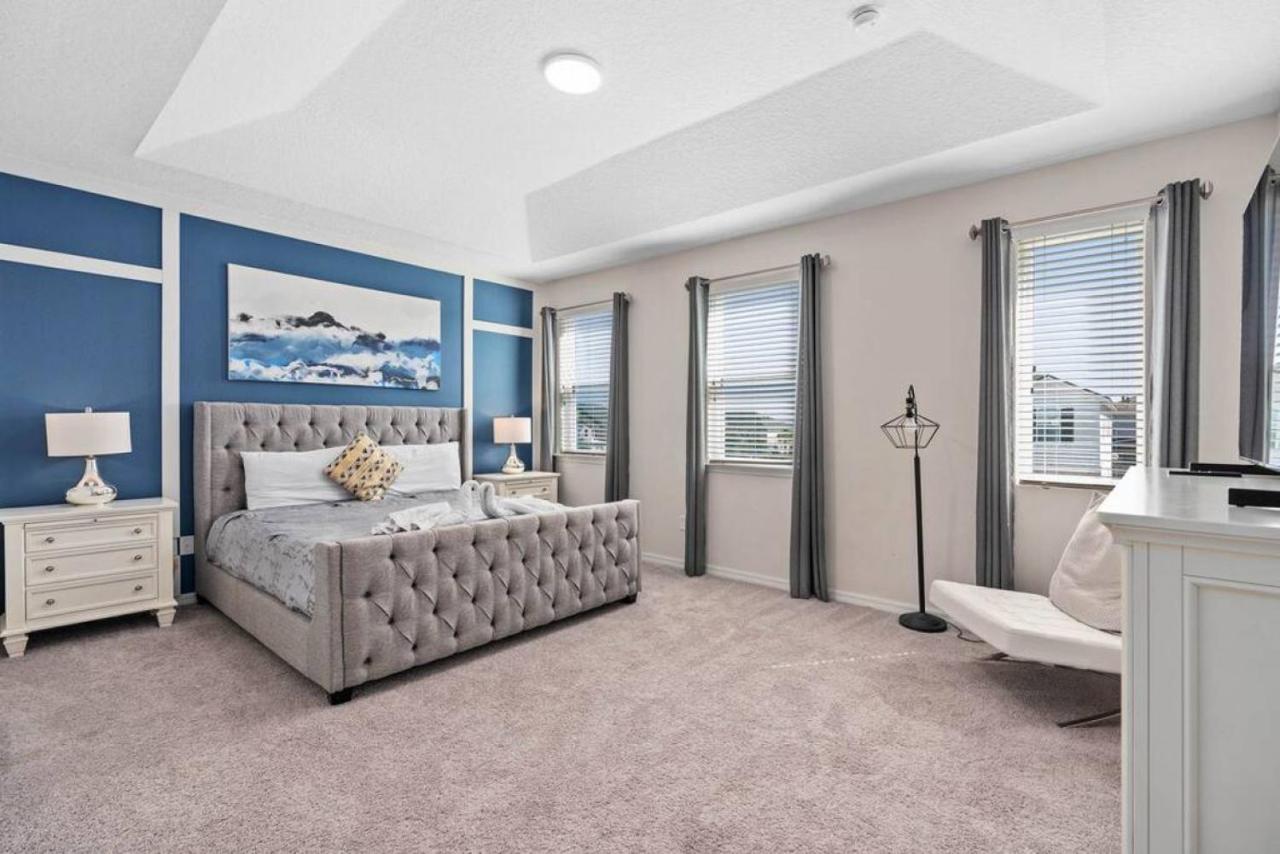 Modern Solara Villa With Pool, 7Bd Kissimmee Kültér fotó